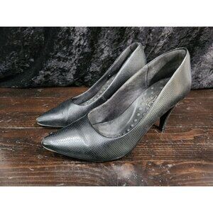 Malu Pointed-Toe Black Super Comfort Pumps/Sz. 8